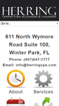 Mobile Screenshot of herringcpa.com